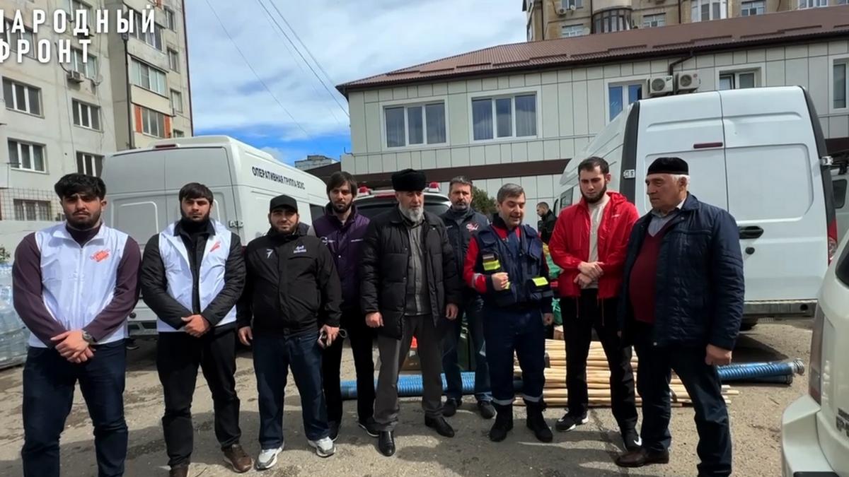 Новости Ингушетии: Народный фронт Ингушетии доставил очередной гуманитарный груз в Дагестан