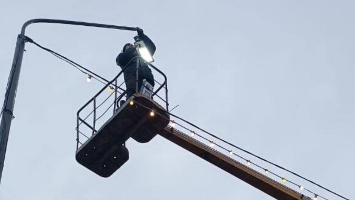 Жителей Ингушетии радует свет белых звезд на улицах Магаса