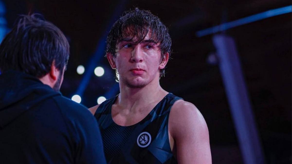 19-летний Исмаил Ханиев стал чемпионом России по вольной борьбе