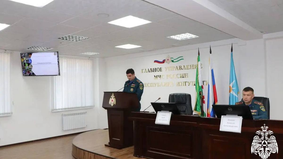 В МЧС Ингушетии прошло торжество в честь 94-летия гражданской обороны страны