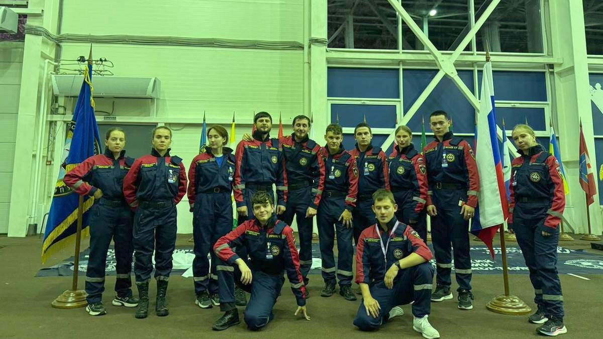 Ингушетия - участница Всероссийского слёта студентов-спасателей