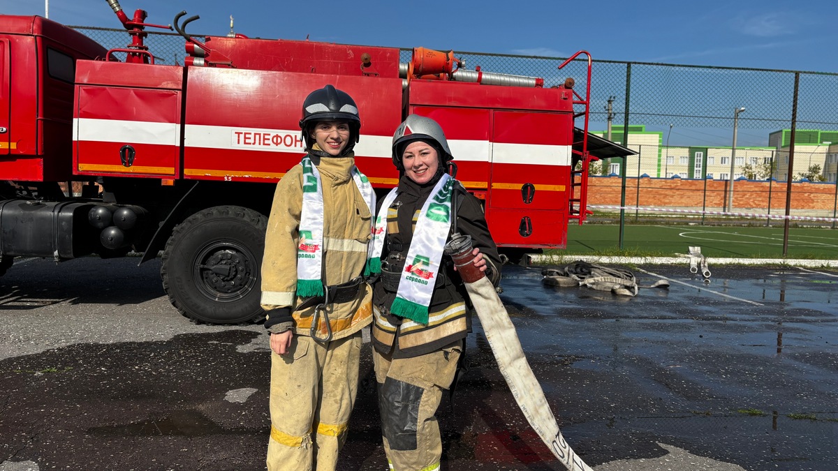 Новости Ингушетии: Сотрудницы газеты «Сердало» приняли участие в «Пожарных гонках» Ингушетии
