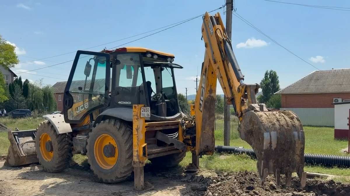 Новости Ингушетии: В Плиево модернизируют коммунальную инфраструктуру на улице Зязикова